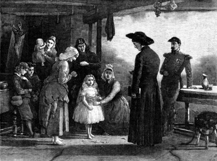 The "Fete de la Vierge", by Laurence Duncan, 1871. Creator: Unknown.