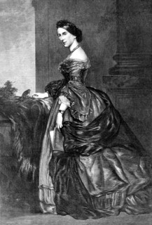 Lady Burdett-Coutts, from the portrait by J. R. Swixton, at the Cancer Hospital, Brompton, 1871. Creator: Unknown.