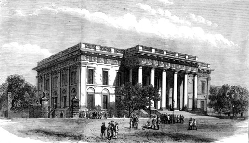 The Courthouse at Calcutta, 1871. Creator: Unknown.