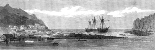 Wreck of H.M.S. Megaera, 1871. Creator: Unknown.