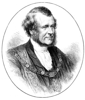 The Right Hon. Sills John Gibbons, the new Lord Mayor of London, 1871. Creator: Unknown.