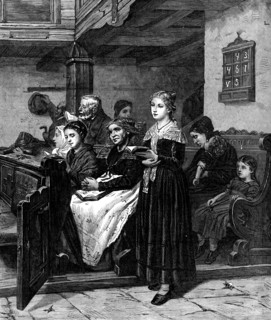 Divine Service, by H. Ochmichen, 1871. Creator: Robert Loudan.