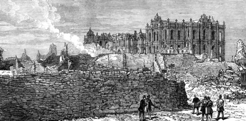 The Ruins of Chicago: the Court-House, 1871. Creator: Unknown.