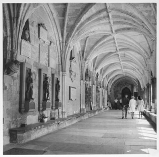 Westminster Abbey, Cloisters, Westminster, City of Westminster, Greater London Authority, 1960-1985. Creator: Leonard Robin Mattock.