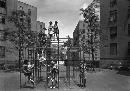 Vladeck Houses, Madison St., New York City, 1941. Creator: Gottscho-Schleisner, Inc.