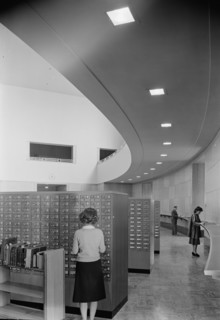 Brooklyn Public Library (Ingersoll Memorial), Prospect Park Plaza, New York, 1941. Creator: Gottscho-Schleisner, Inc.