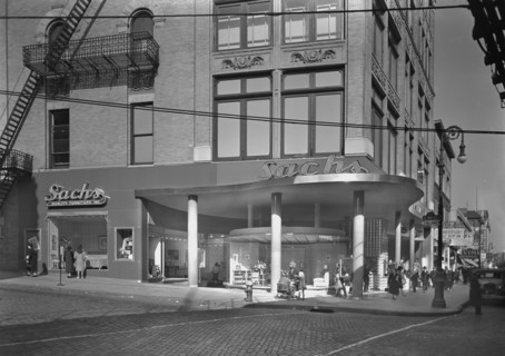 Sachs Quality Furniture Inc., business at 150th & 3rd Ave., New York City, 1940. Creator: Gottscho-Schleisner, Inc.