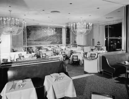Essex House, W. 59th St., New York City, 1956. Creator: Gottscho-Schleisner, Inc.