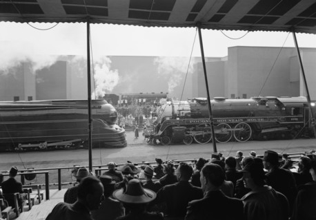 World's Fair, railroad pageant, 1939. Creator: Gottscho-Schleisner, Inc.