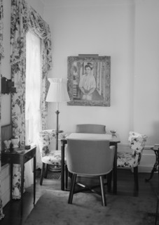 William S Paley, residence in Manhasset, Long Island, 1942. Creator: Gottscho-Schleisner, Inc.