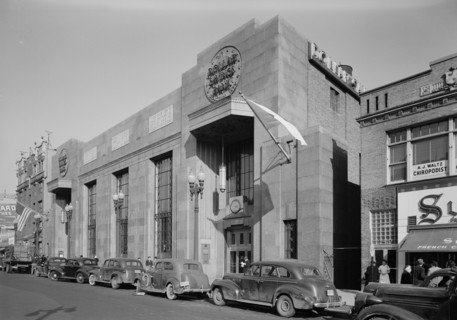 Dollar Savings Bank, Grand Concourse, Bronx, New York, 1946. Creator: Gottscho-Schleisner, Inc.