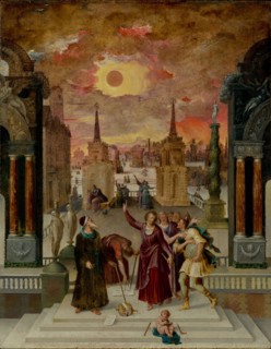 Dionysius the Areopagite Converting the Pagan Philosophers, 1570s. Creator: Antoine Caron.