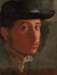 Self-Portrait, about 1857-1858. Creator: Edgar Degas.