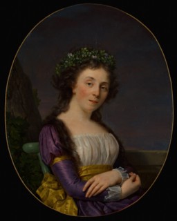 Portrait of Marie-Louise Joubert, neé Poulletier de Perigny, 1787. Creator: Francois-Xavier Fabre.