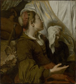 Hagar Weeping, early 1640s. Creator: Gerbrand van den Eeckhout.