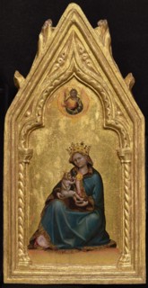 Madonna of Humility, about 1345-1350. Creator: Guariento.