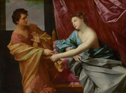 Joseph and Potiphar's Wife, about 1630. Creator: Guido Reni.