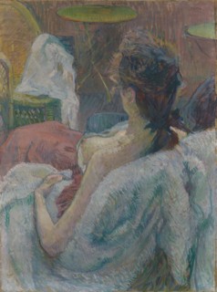 The Model Resting, 1889. Creator: Henri de Toulouse-Lautrec.