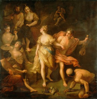Orpheus and Eurydice, about 1709. Creator: Jean Raoux.