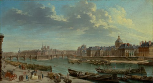A View of Paris with the Ile de la Cité, 1763. Creator: Nicolas Raguenet.