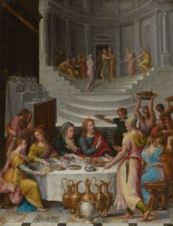 The Wedding Feast at Cana, about 1575-1580. Creator: Lavinia Fontana.