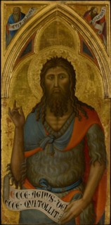 Saint John the Baptist, late 14th century. Creator: Luca di Tommè.