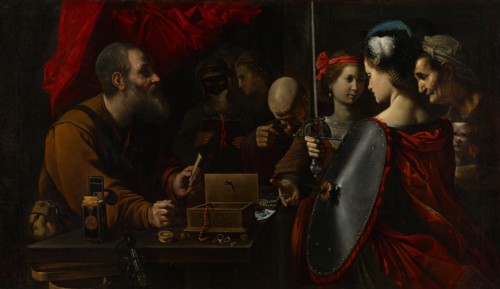 Achilles among the Daughters of Lycomedes, about 1625-1630. Creator: Pietro Paolini.