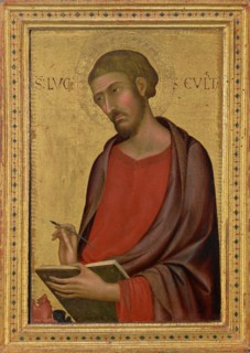 Saint Luke, (early 1330s?). Creator: Simone Martini.