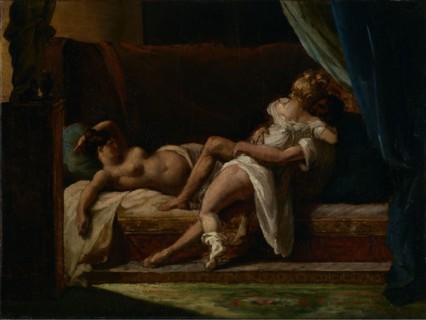 Three Lovers, about 1817-1820. Creator: Theodore Gericault.