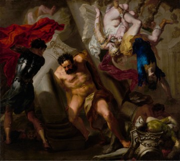The Death of Samson, about 1650. Creator: Unknown.