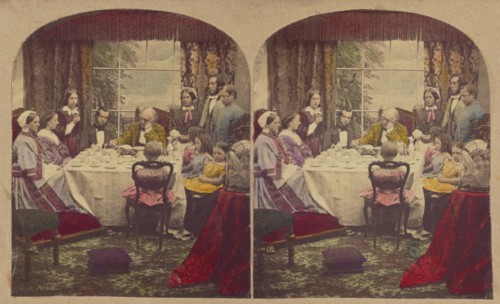 Morning Devotions, about 1865. Creator: Alfred Silvester.