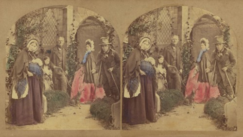 Poverty and Pride, about 1865. Creator: London Stereoscopic & Photographic Co.