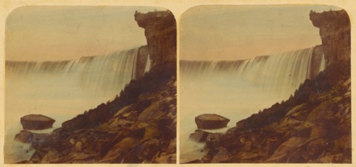 Table Rock, Niagara., 1859. Creator: William England.
