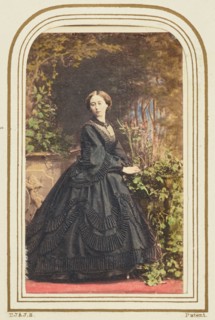 Alice (1843 - 1878), Grand Duchess of Hesse, 1861. Creator: Camille Silvy.