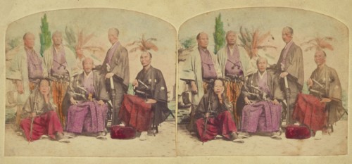 Members of the First Japanese Diplomatic Mission to the United States, negative 1860; print 1860s. Creator: Charles De Forest Fredricks.
