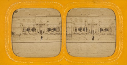 Large building at Amiens, France, 1860s. Creator: E Lamy.