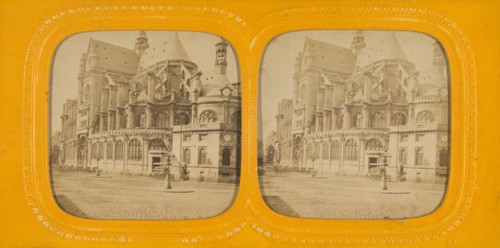 St. Eustache, Paris, 1860s. Creator: E Lamy.