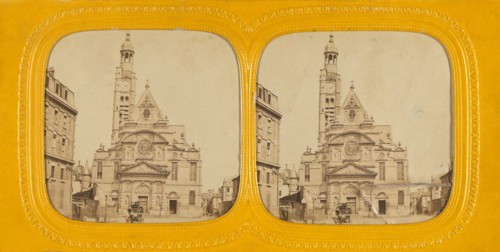 Eglise St. Etienne du Mont, 1860s. Creator: E Lamy.