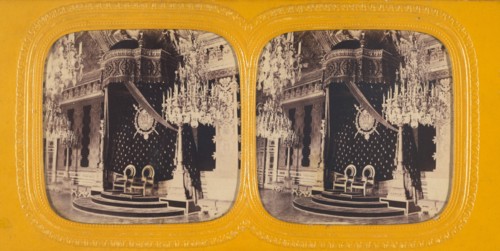 Trone, 1860s. Creator: E Lamy.