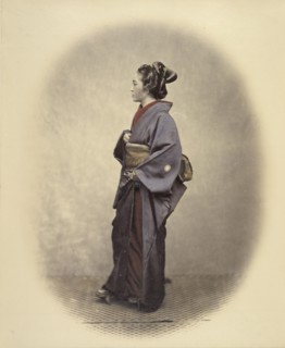 The Belle of the Period, 1863-1868. Creator: Felice Beato.