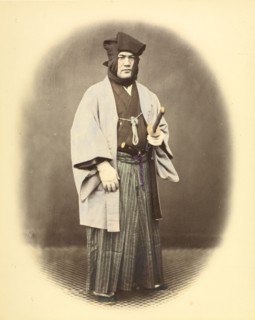 Aidzoo Officer, about 1868. Creator: Felice Beato.