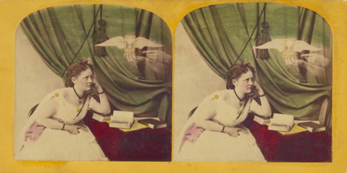 \One by one, the Sands are flowing\., about 1870. Creator: F. G. Weller.