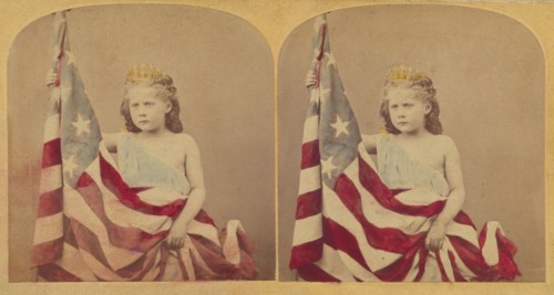 Columbia., 1873. Creator: F. G. Weller.