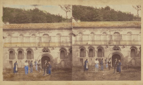 Provence et Languedoc. Saint-Martory (Haute-Garrone). La Gendarmerie., about 1859. Creator: Furne Fils & H. Tournier.