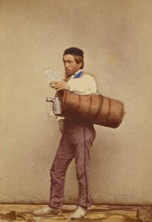 A water carrier, about 1865. Creator: Giorgio Sommer.