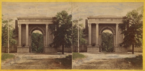 Woodland Cemetery, Philad'a., 1868-1876. Creator: James Cremer.