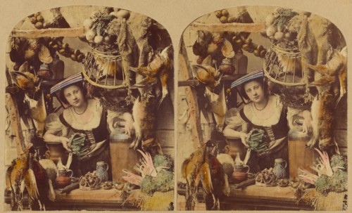 Nice Duck, Sir?, about 1857. Creators: London Stereoscopic & Photographic Co, Joseph John Elliott.