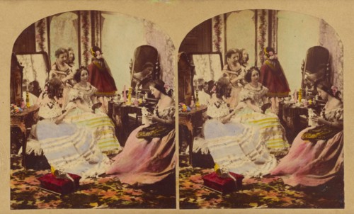 Before the Ball, about 1860. Creators: London Stereoscopic & Photographic Co, Joseph John Elliott.