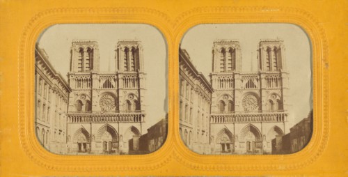 Notre Dame, Paris, 1860s. Creator: Jules Marinier.
