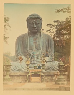 The Bronze Buddha at Kamakura, 1897. Creator: Ogawa Kazumasa.